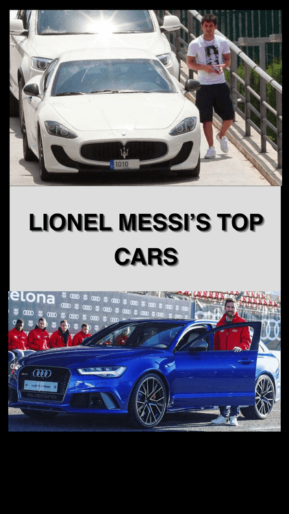 <p>Lionel Messi's Top Cars</p>