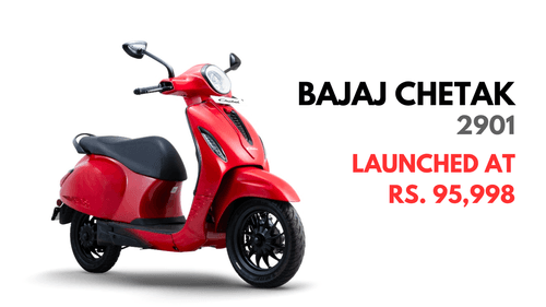 Bajaj Chetak 2901 launched