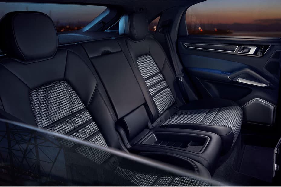 Porsche Cayenne Coupe Rear Seats